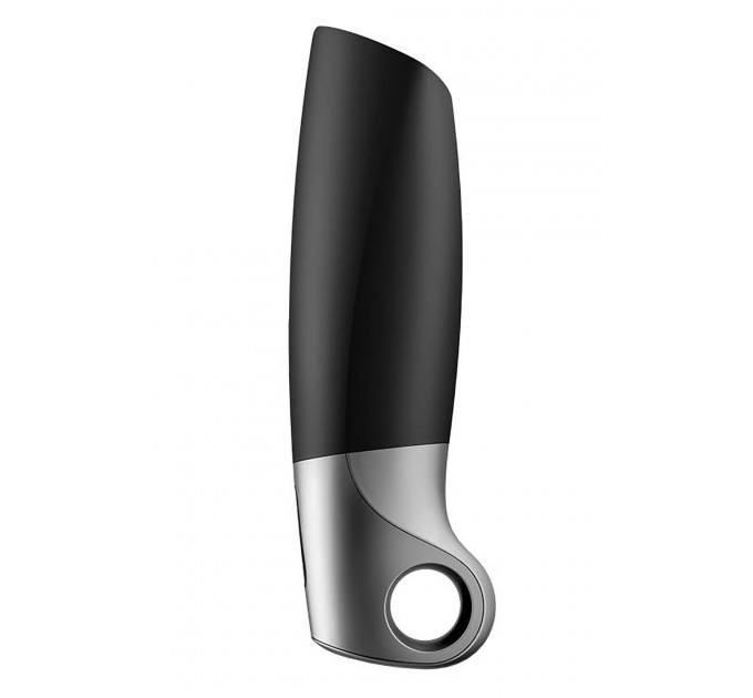 Смарт-мастурбатор Satisfyer Power Masturbator для использования на верхней половине пениса, черный