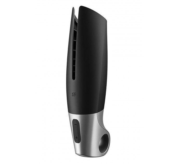 Смарт-мастурбатор Satisfyer Power Masturbator для использования на верхней половине пениса, черный