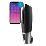 Смарт-мастурбатор Satisfyer Power Masturbator для использования на верхней половине пениса, черный