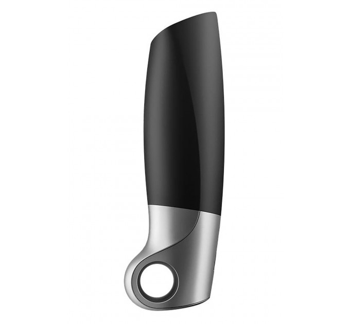 Смарт-мастурбатор Satisfyer Power Masturbator для использования на верхней половине пениса, черный