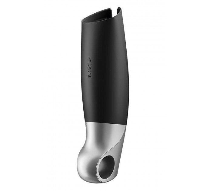 Смарт-мастурбатор Satisfyer Power Masturbator для использования на верхней половине пениса, черный