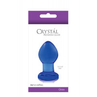 Скляна пробка NS Novelties CRYSTAL SMALL BLUE