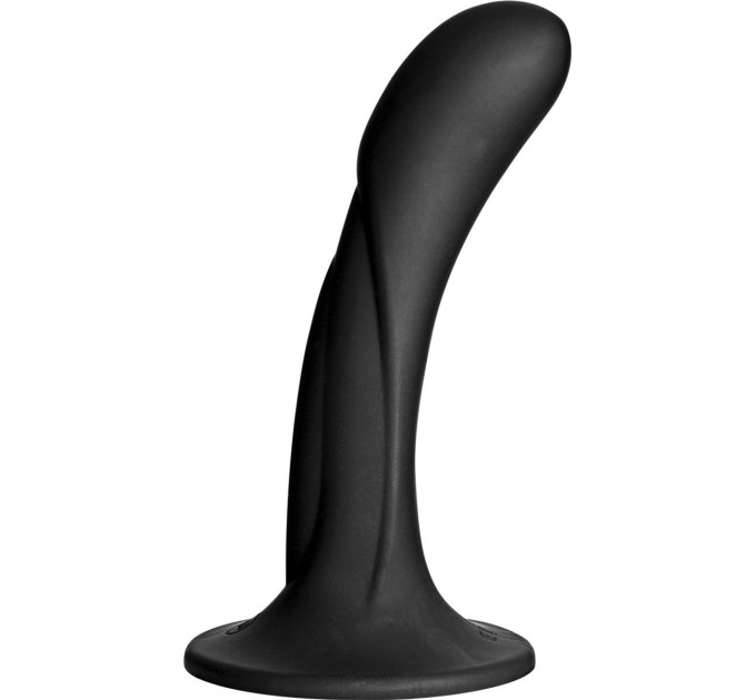 Страпон с вибрирующим адаптером G-Spot Vibrating Pleasure Set с дистанционным пультом, черный