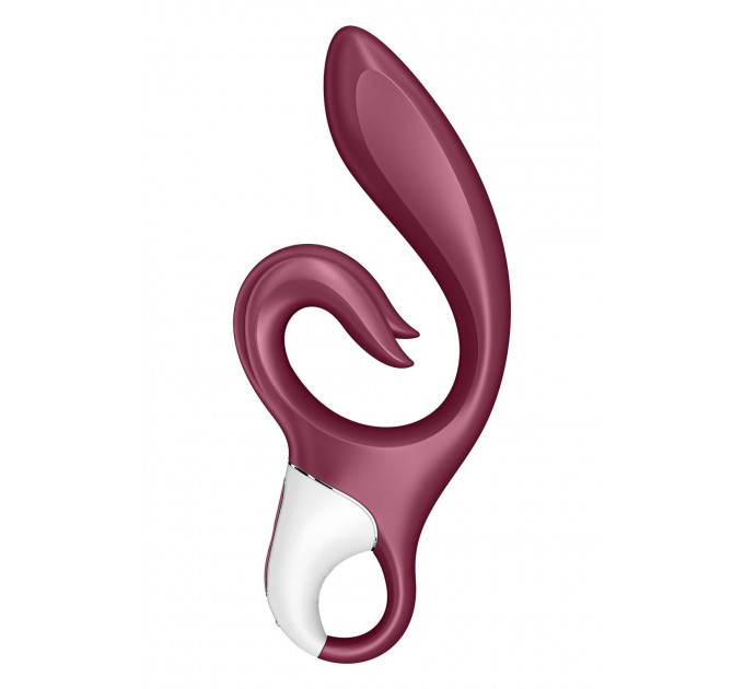Стимулятор точки G и клитора Satisfyer Love me с вибрацией, бордовый