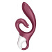 Стимулятор точки G и клитора Satisfyer Love me с вибрацией, бордовый