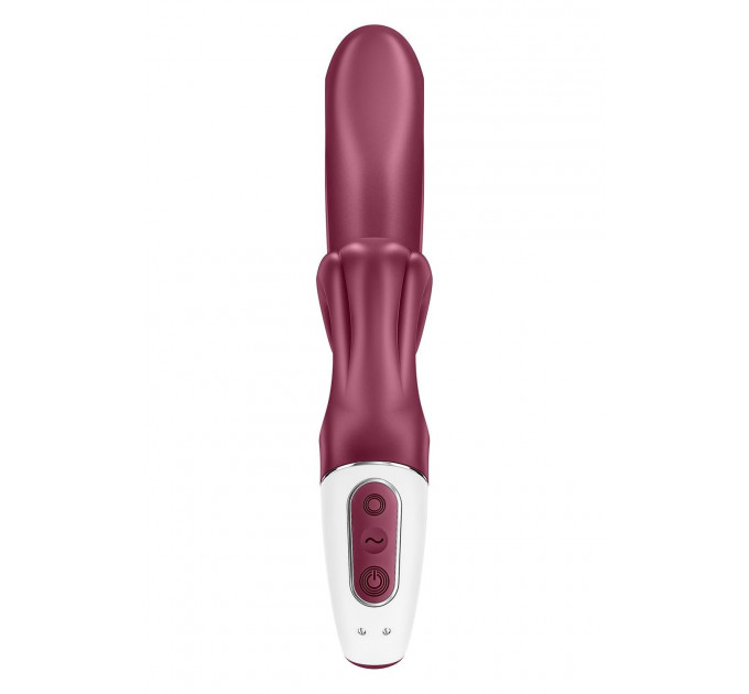 Стимулятор точки G и клитора Satisfyer Love me с вибрацией, бордовый