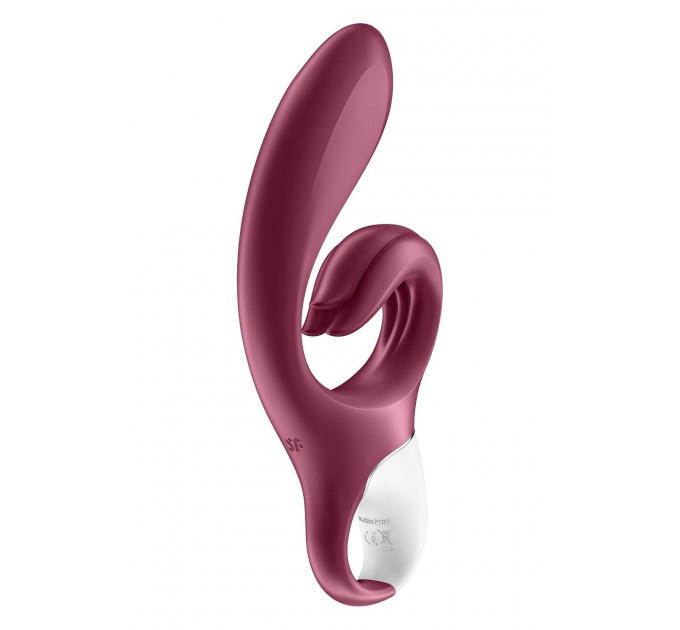 Стимулятор точки G и клитора Satisfyer Love me с вибрацией, бордовый