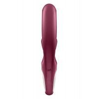 Стимулятор точки G и клитора Satisfyer Love me с вибрацией, бордовый