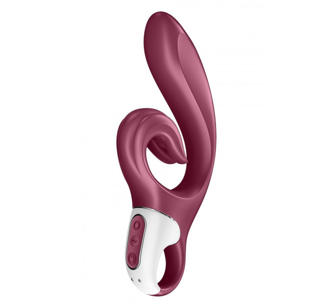 Стимулятор точки G и клитора Satisfyer Love me с вибрацией, бордовый