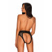 Трусики эротические с открытым доступом Obsessive Strapelie crotchless panties S/M