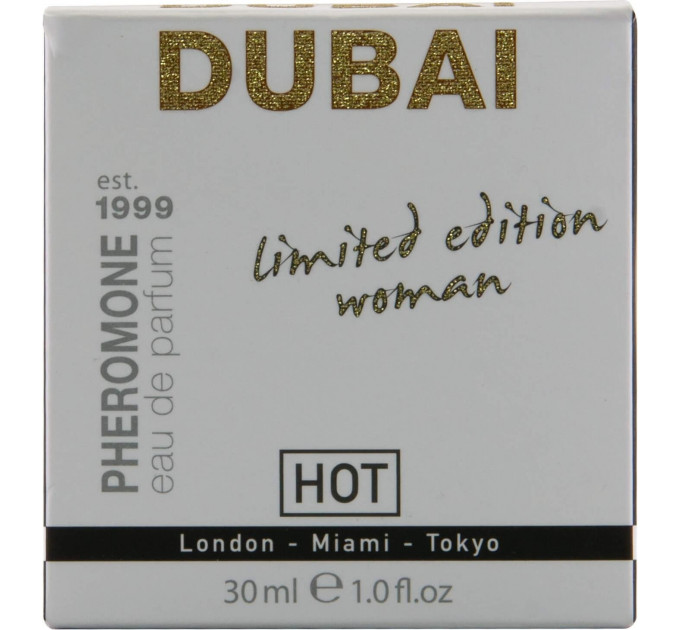 Туалетная вода для женщин HOT Dubai Limited Edition, с феромонами, 30 мл