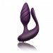 Вибратор для пар ROCKS-OFF - COCKTAIL DUAL MOTORED COUPLES TOY BURGUND