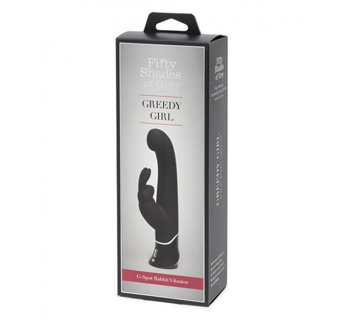 Вибратор двойного действия для точки G Fifty Shades of Grey "Ненасытная девчонка"