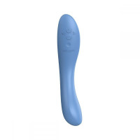Вібратор для точки G Rave 2 We-Vibe, силіконовий, синій, 19.3 х 3 см