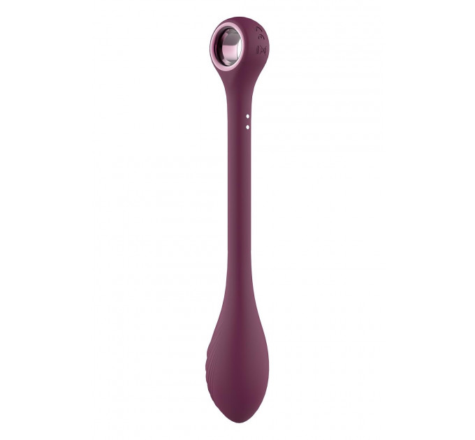 Вібратор для точки G регульований DreamToys Glam, фіолетовий