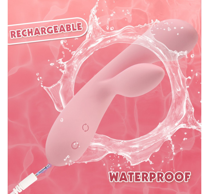 Вибратор-кролик для стимуляции точки G Chisa, розовый