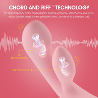 Вібратор-кролик для стимуляції точки G Chisa, рожевий