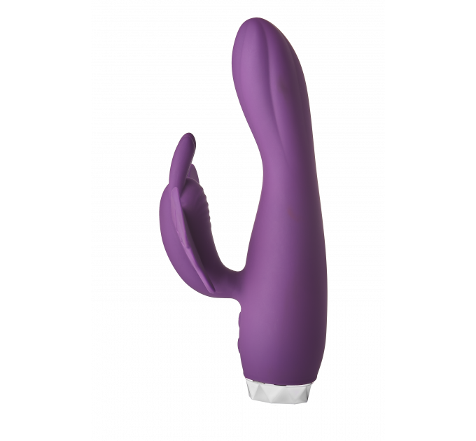 Вибратор-кролик в виде Бабочки Dream Toys Flirts Butterfly, фиолетовый, 17 х 3 см