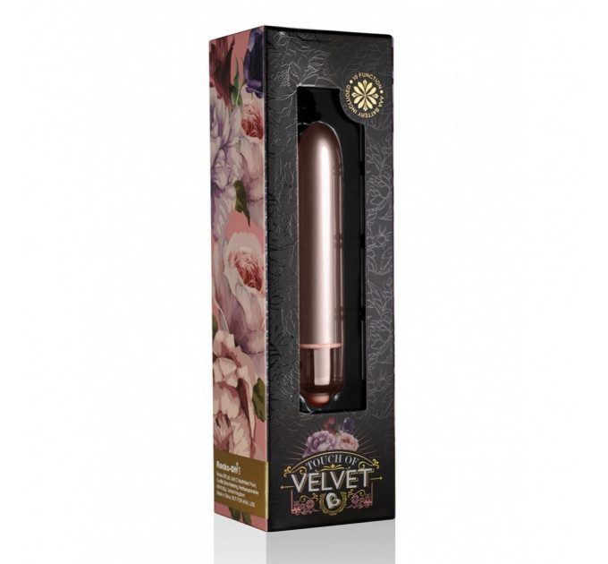 Вибропуля ROCKS-OFF-TOUCH OF VELVET VIBRATOR ROSE BLUSH