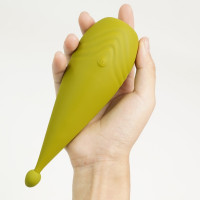 Вібростимулятор із різними насадками Sweet Em, зелений