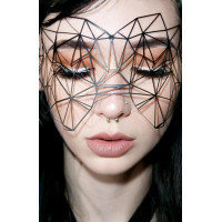 Виниловая маска на наклейках Bijoux Indiscrets