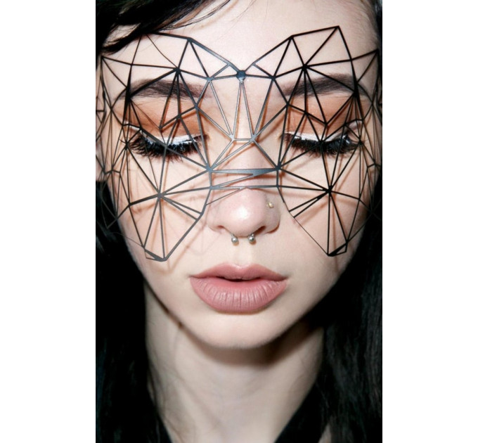Виниловая маска на наклейках Bijoux Indiscrets