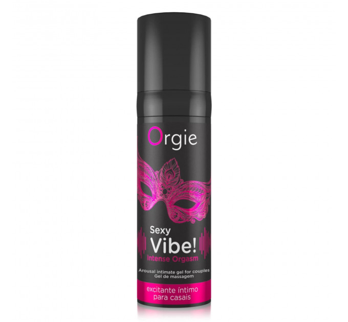 Жидкий вибратор «SEXY VIBE», 15 мл вибрация + усиление оргазма Orgie