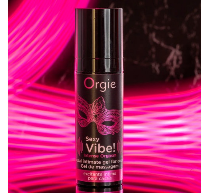 Рідкий вібратор SEXY VIBE, 15 мл вібрація + посилення оргазму Orgie