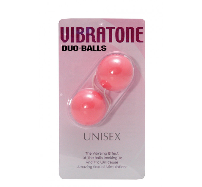 Шарики вагинальные VIBRATONE DUO BALLS PINK BLISTERCARD