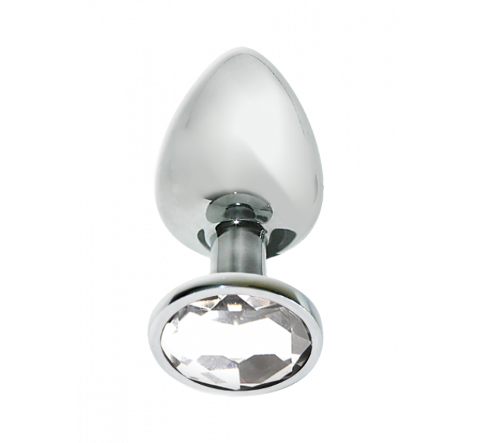 T370205 Анальная пробка с камнем MAI No.72 METAL PLUG WITH STONE S