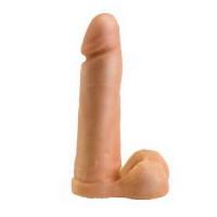 Насадка на страпон EGZO Ciberskin 15.5*3.9 см