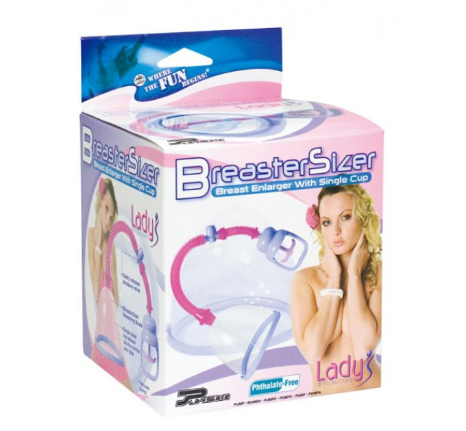 Вакуумная помпа для груди Breast Sizer singel cup