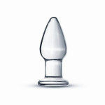 Анальная пробка из стекла Clear Glass Buttplug