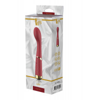 Вібратор для точки G Dream toys Romance Lucy, марсаловий, 19.5 х 3.8 см