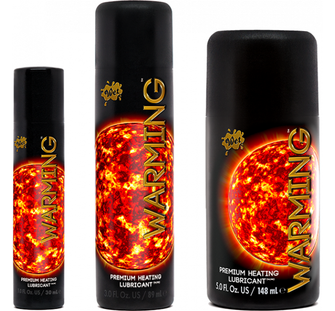 Зігріваючий лубрикант WET WARMING LUBRICANT 148 мл