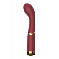 Вібратор для точки G Dream toys Romance Lucy, марсаловий, 19.5 х 3.8 см
