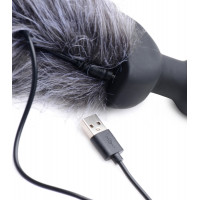 Анальная пробка хвостик с вибрацией Tailz Vibrating Anal Plug With Tail - Fox