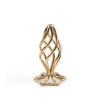 Анальная пробка металлическая спираль Sevanda Lockink , размер М