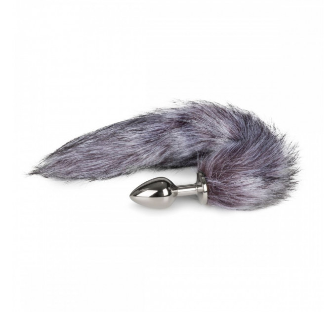 Анальная пробка M с хвостиком Fox Tail Plug Easy Toys