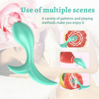 Анальний вібратор Every Night Toys Sally з дистанційним керуванням, бірюзовий, 10 режимів вібрації