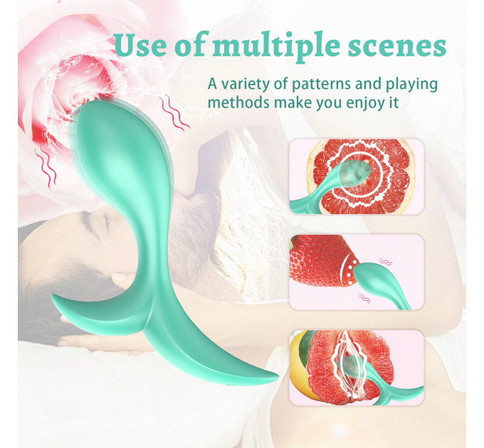 Анальний вібратор Every Night Toys Sally з дистанційним керуванням, бірюзовий, 10 режимів вібрації