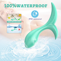 Анальний вібратор Every Night Toys Sally з дистанційним керуванням, бірюзовий, 10 режимів вібрації