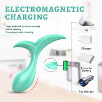 Анальний вібратор Every Night Toys Sally з дистанційним керуванням, бірюзовий, 10 режимів вібрації