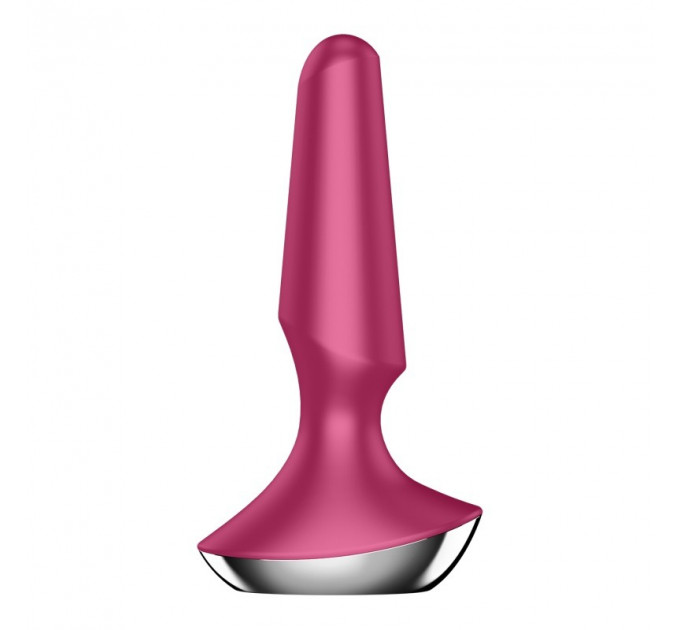 Анальная пробка с функцией управления с смартфона Satisfyer Vibrator ilicious 2, бордовый