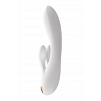 Подвійний смарт-вібратор SATISFYER DOUBLE FLEX білий