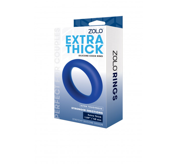 Эрекционное кольцо ZOLO EXTRA THICK SILICONE COCK RING