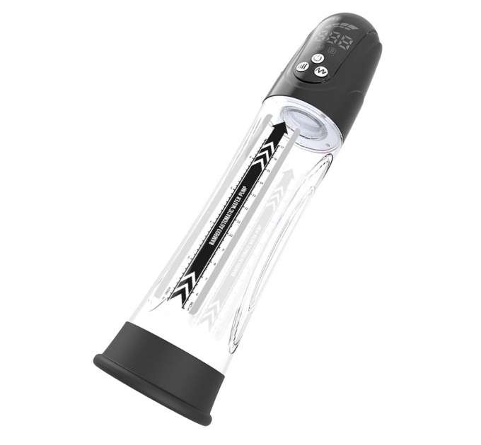 Гідропомпа для члена Dreamtoys Ramrod автоматична, прозора
