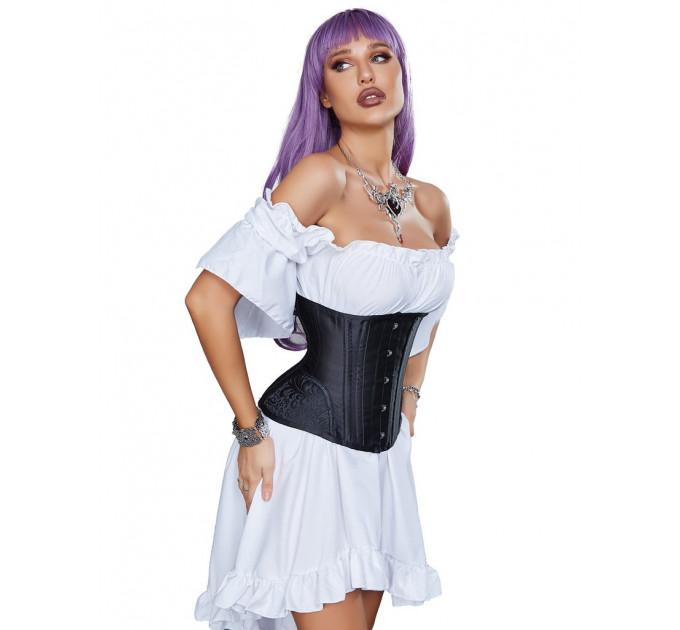 Корсет Star Night Corset с крючками и шнуровкой, черный, XL (без коробки)