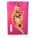 Костюм Кролика Sunspice комплект белья черный и ушки, L/XL