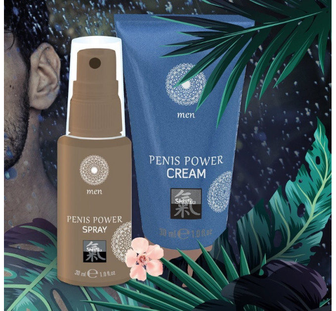 Возбуждающий крем для мужчин SHIATSU Power Cream, 30 мл